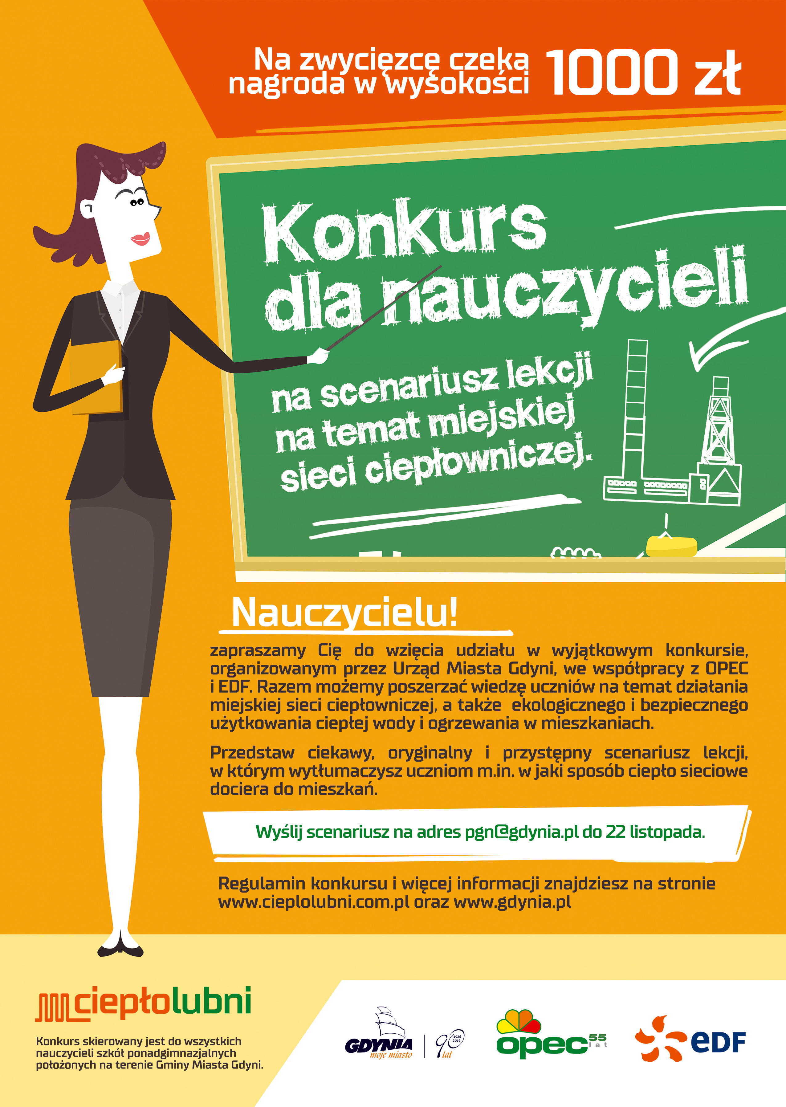 „Daj się ogrzać. Przyłącz się do Ciepłolubnych” – konkurs dla nauczycieli na scenariusz lekcji.
