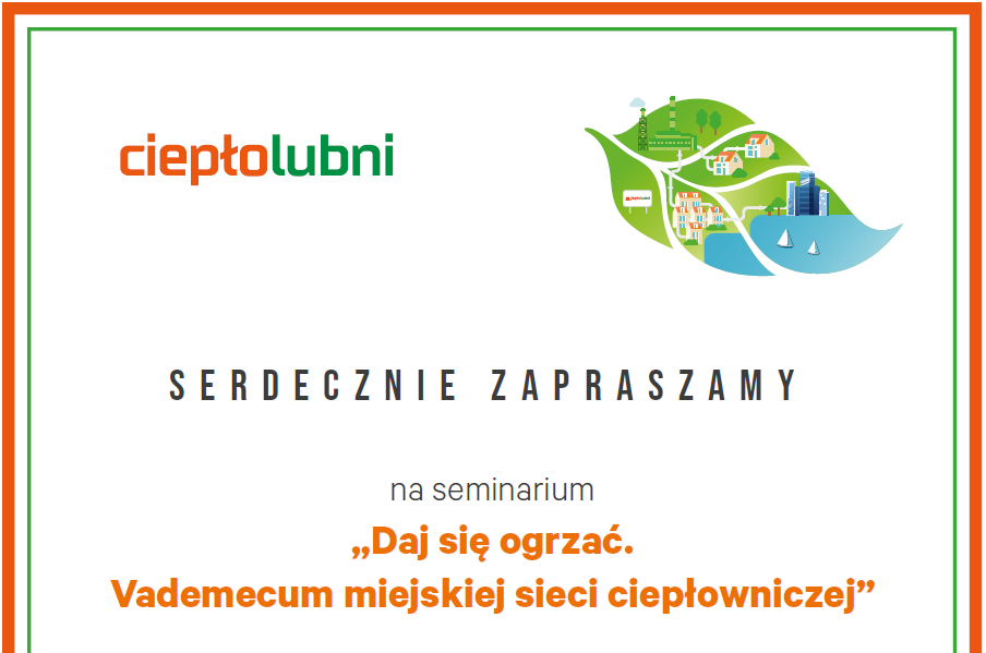 Seminarium dla wspólnot mieszkaniowych „Daj się ogrzać. Vademecum miejskiej sieci ciepłowniczej” to coroczne spotkanie dla administratorów organizowane przez „Ciepłolubnych”