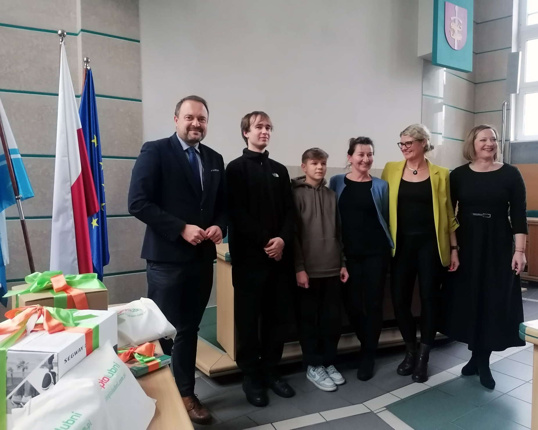 Wręczenie nagród  w konkursie 